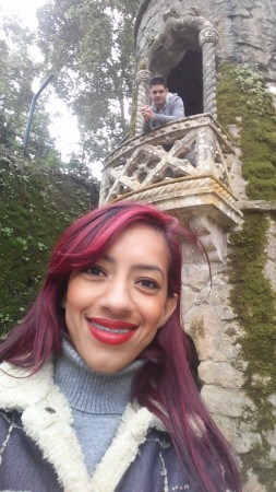 Nós, na torre... Quinta da Regaleira